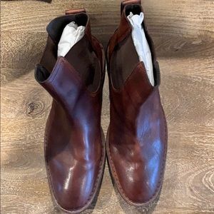 Cole Haan Air Canton Chelsea Brown Leather Boots